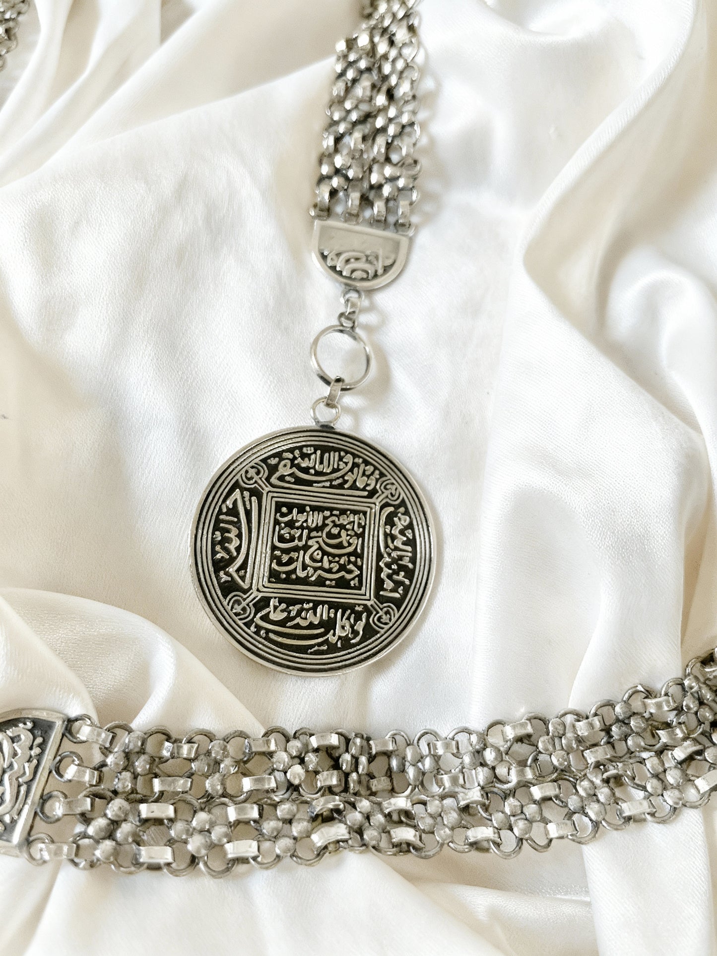 Handcrafted Calligraphy Jewelry Set – Divine Doors of Goodness