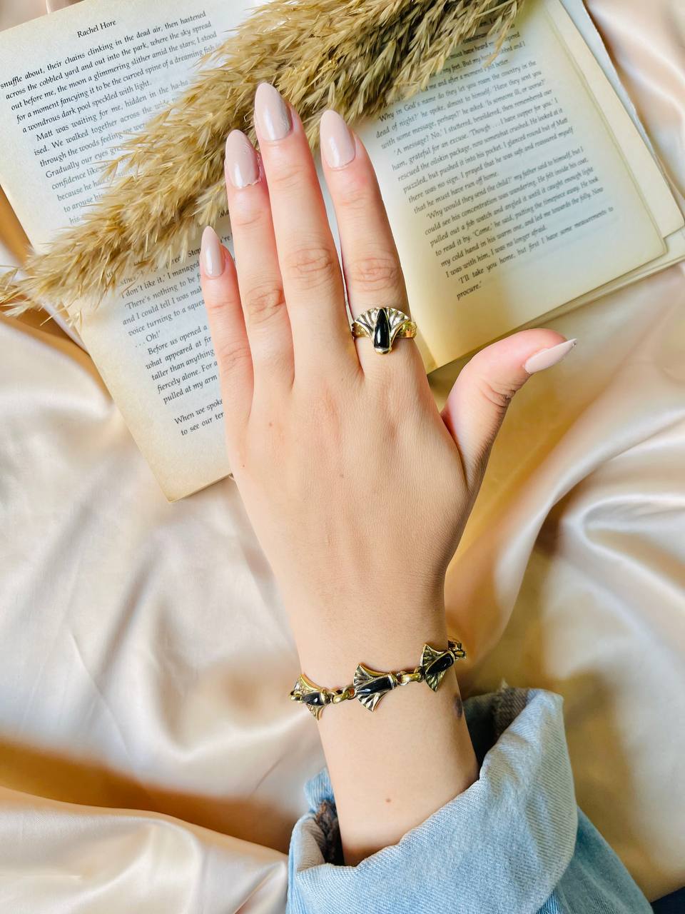 Ancient Egyptian Charm Set – Ring & Bracelet