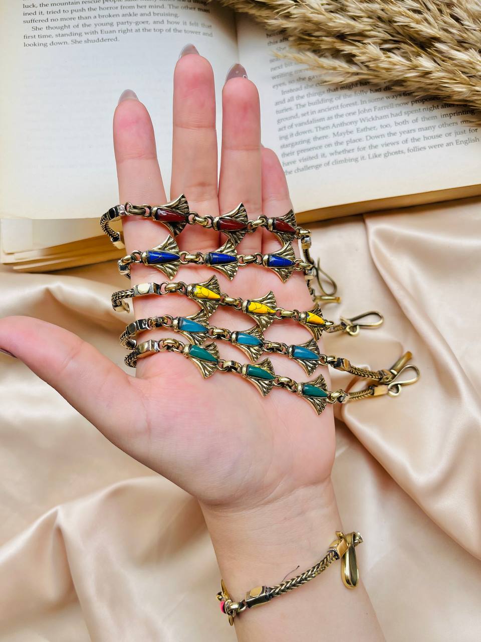 Ancient Egyptian Charm Set – Ring & Bracelet