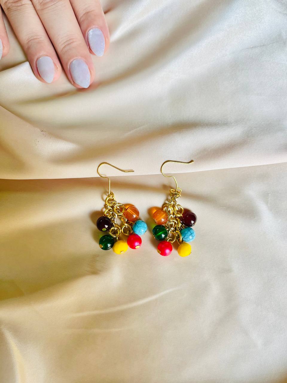 Sun & Sky Bohemian Set – Natural Alabaster & Turquoise