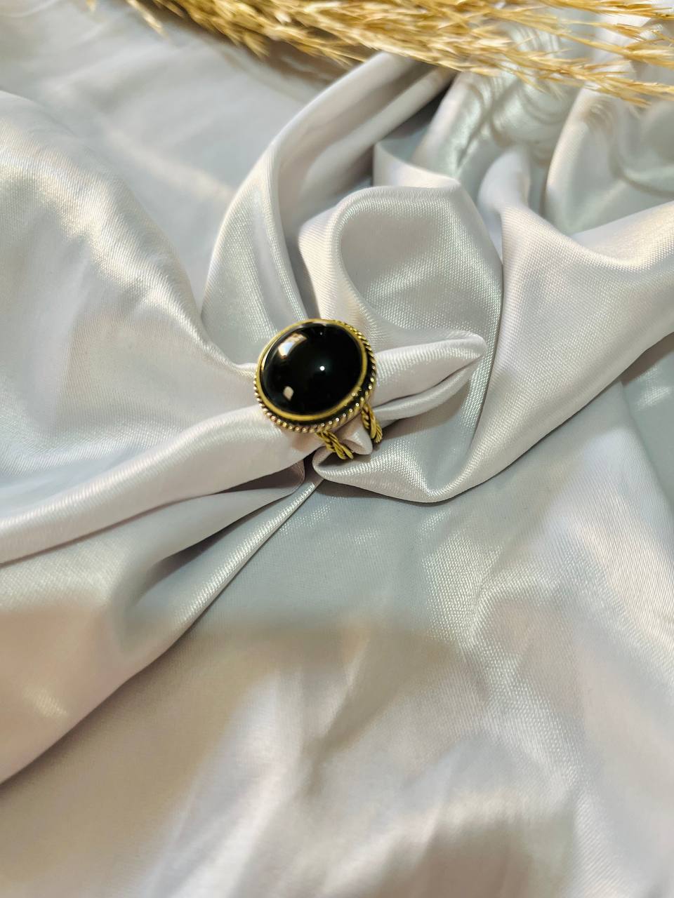 Twisted Copper Agate Set – Black & Green Collection