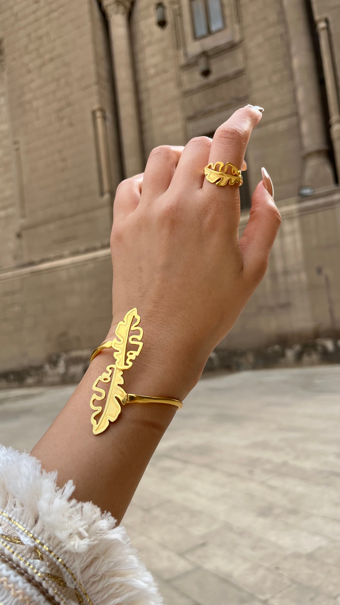 Golden Fern Set – Inspired by Natural Beauty