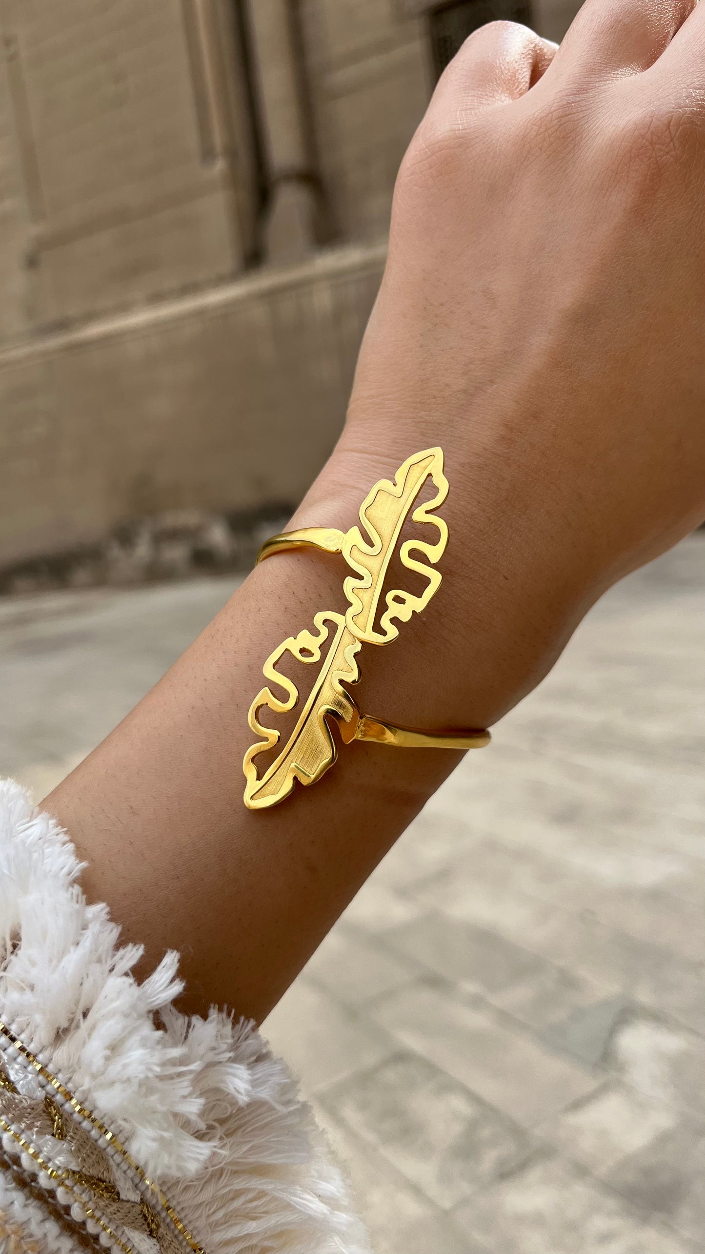 Golden Fern Set – Inspired by Natural Beauty