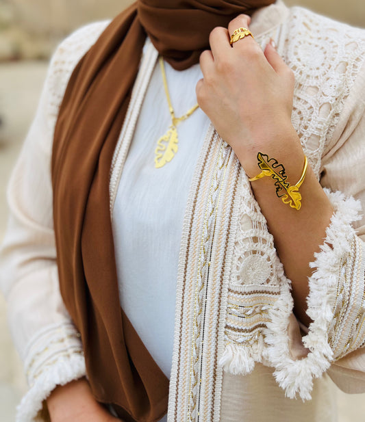 Golden Fern Set – Inspired by Natural Beauty