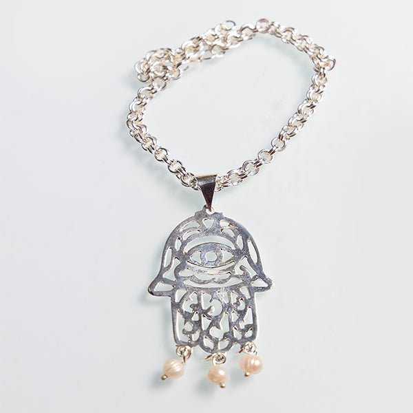 Sufi Hamsa Set – Symbol of Light & Protection - Silver-Plated