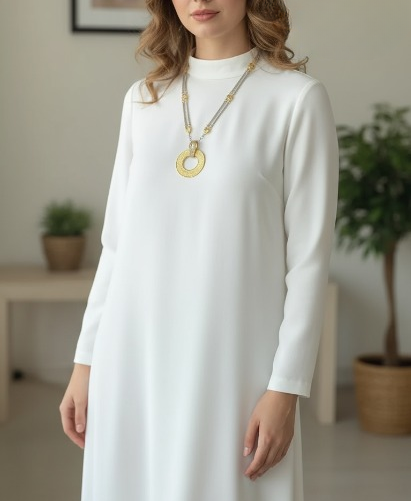 Ayat al-Kursi Necklace – Gold & Silver Plated Arabic Design