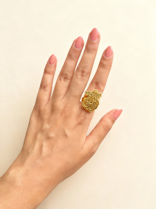 Soul of the Sufi – Gold-Plated Ring